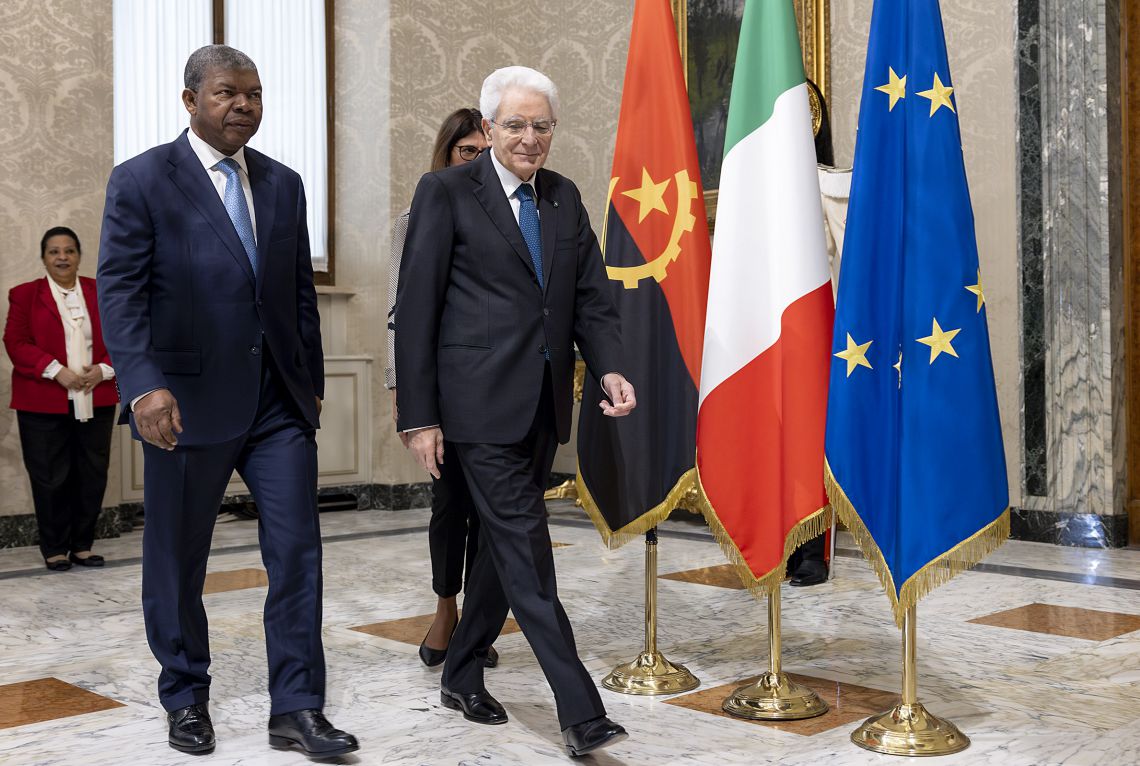 VISITA DI STATO IN ITALIA DI S.E. JOÃO LOURENÇO, PRESIDENTE DELLA REPUBBLICA DELL'ANGOLA